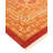 Varhudi One-of-a-Kind 12' 4" X 14' 1" 2010s Wool Area Rug in Orange