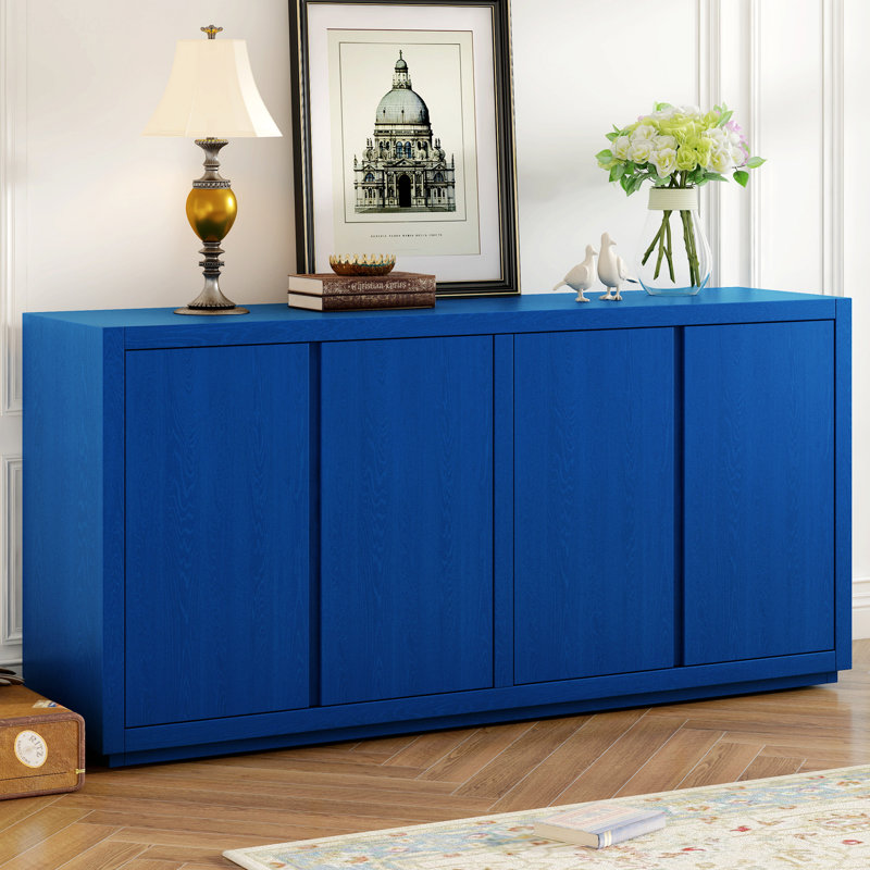 63.1'' Sideboard, Navy Blue