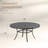 60" Patio Metal Round Dining Table-1786539815