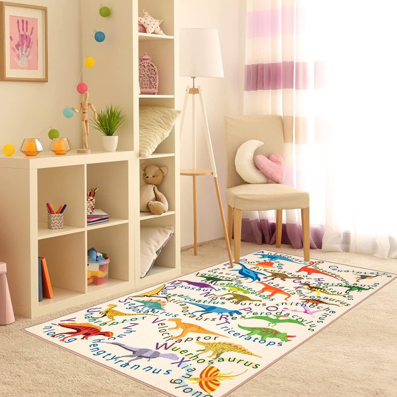 Adithri Rectangle Polyester Rug