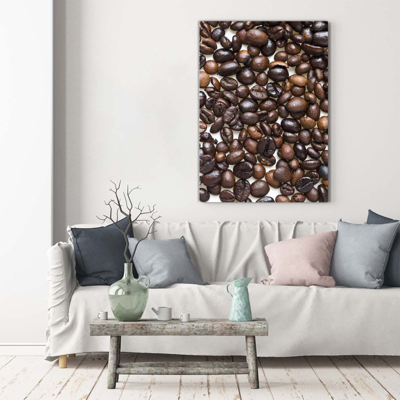 Coffee Beans - Wrapped Canvas Print