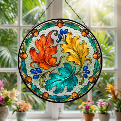 Plants & Flowers Window Panel