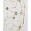 60 - Light Gold LED Sphere Pendant