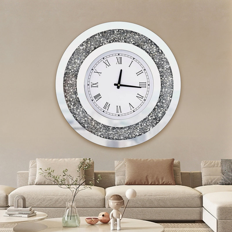 Large circular wall clock, Medium