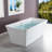 Echo 59'' x 29.5'' Soaking Acrylic Bathtub-59001516