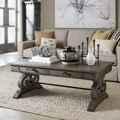 Ellenton Solid Wood Single Coffee Table