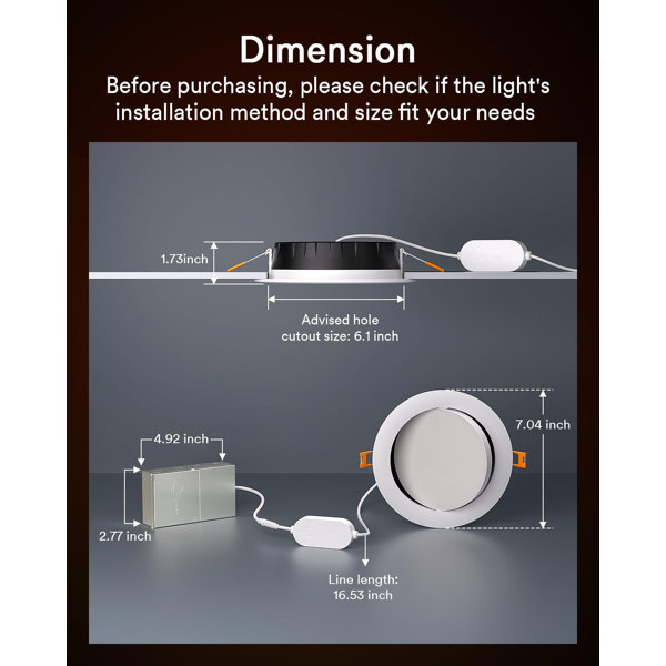 Dimensions du produit