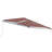 ALEKO Motorized Retractable Outdoor Awning with White Frame-31775373-111027271