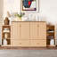 Lit double escamotable avec tiroirs et tablettes de rangement spacieux. Idéal pour les chambres d'amis ou les chambres compactes