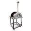 Forno di Italy Woodburning Outdoor Stainless Steel Freestanding Pizza Oven-58649631