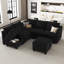 Canapé modulaire en L 7 pièces Allinson-101644912