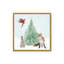 Faune hivernale avec arbre de Noël I-106164699-106164701
