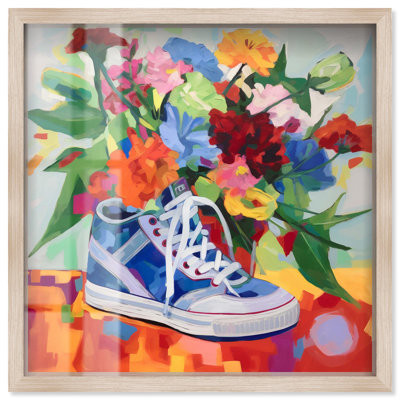 Art mural coloré par Sneaker