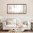 Oversized Rectangle Bathroom Mirror with Walnut Frame-248400151-248400144