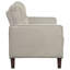 Causeuse capitonnée beige-1953897327