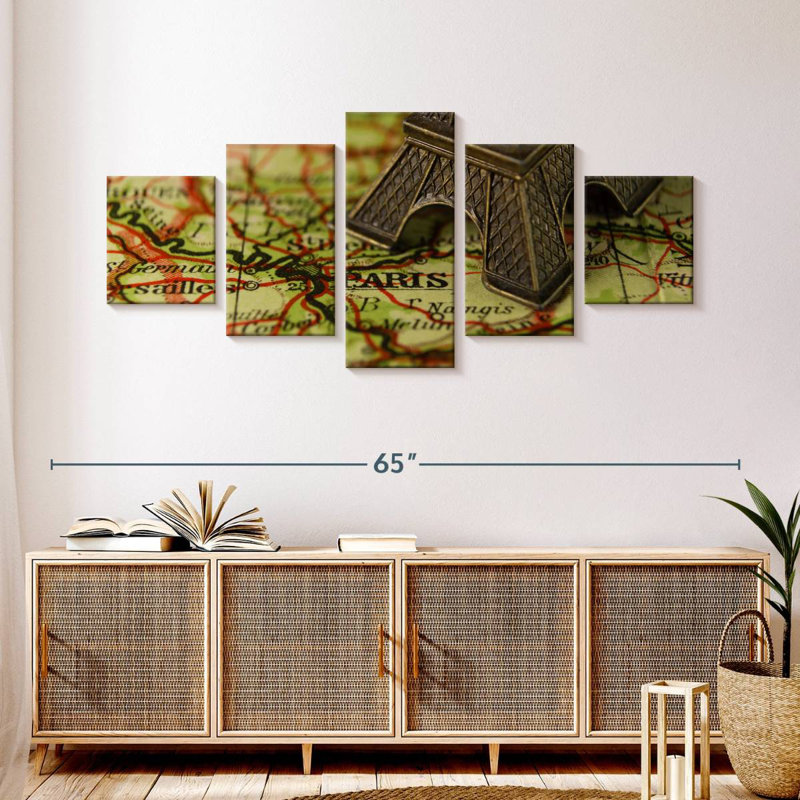 Explore Splendid Paris, 24" H x 55" W