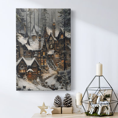 Art des Fêtes de Noël - Toile tendue avec châssis DCxxv