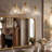 Abner 3-Light 24.8" H Antique Brass Vanity Light
