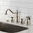 Kingston Brass Bel-Air Double-Handle Widespread Kitchen Faucet-110403469-28304915