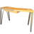 Solid Wood Top Metal Base Writing Desk