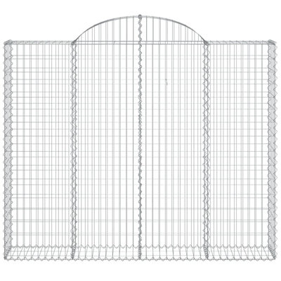 Nicollete 180cm H x 200cm W Silver Metal Wire/Mesh Fence