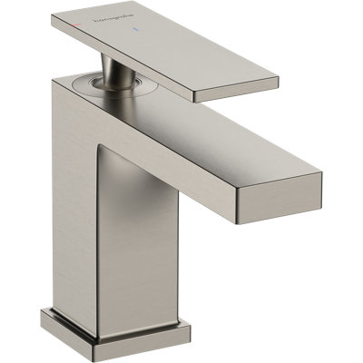 hansgrohe Tecturis E Single-Hole Faucet 80 with Pop-Up Drain, 1.2 GPM