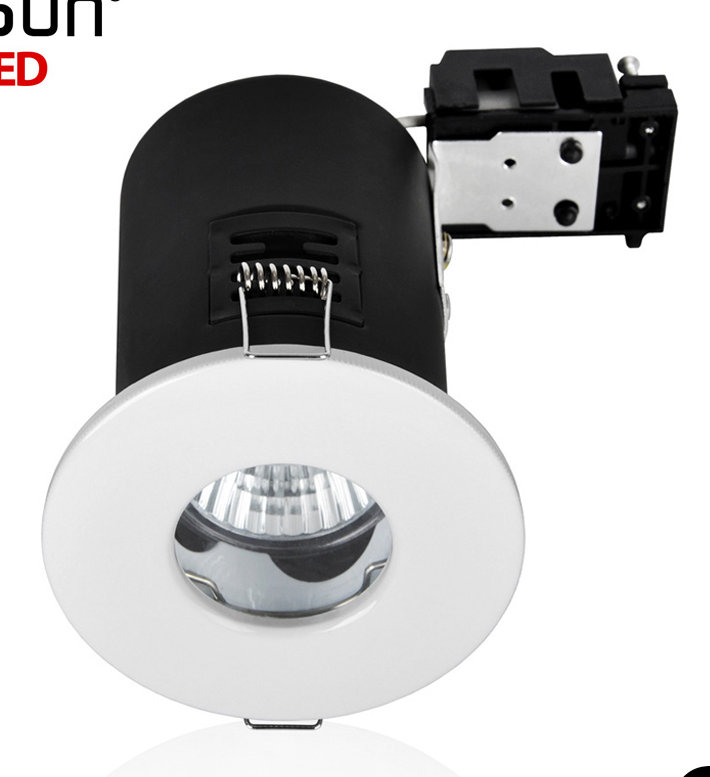 8.6cm Retrofit Downlight, White, Warm White