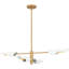 Gowanda 4-Light Brushed Nickel Island Light-98691636