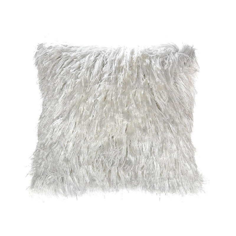Appliqued Cotton Pillow Cover