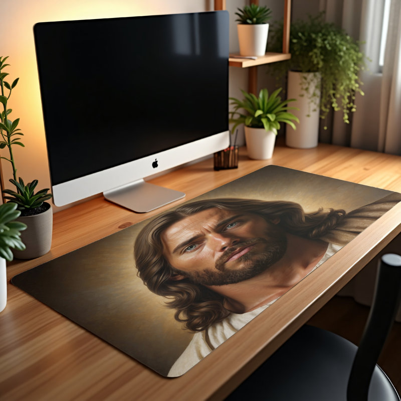 Polyester Desk Pad, 23.6x13.8