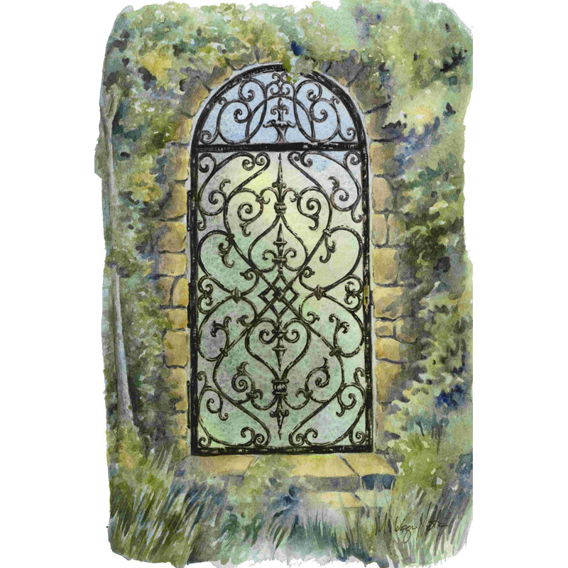 Barrière de fer II, H 48 po x l 32 po