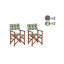 Tonio Fabric Patio Folding Chair Folding Chair Set-102335187