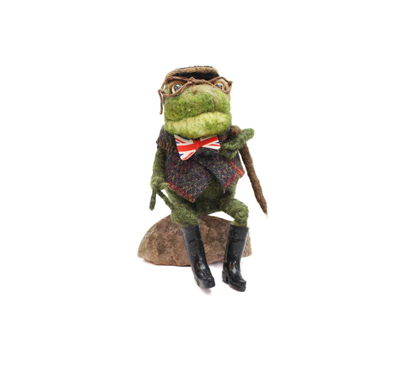Felting Kit - Mr Toad Small Needle Felt Kit