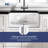 Oslo 23.5" x 18.5" White Single Bowl Fireclay Undermount Kitchen Sink with Basket Strainer and Bottom Grid-92718548
