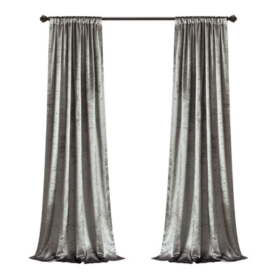 Semi Sheer Curtain Pair