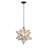 24"W Moravian Star Clear Seeded Pendant-9222201-71747918