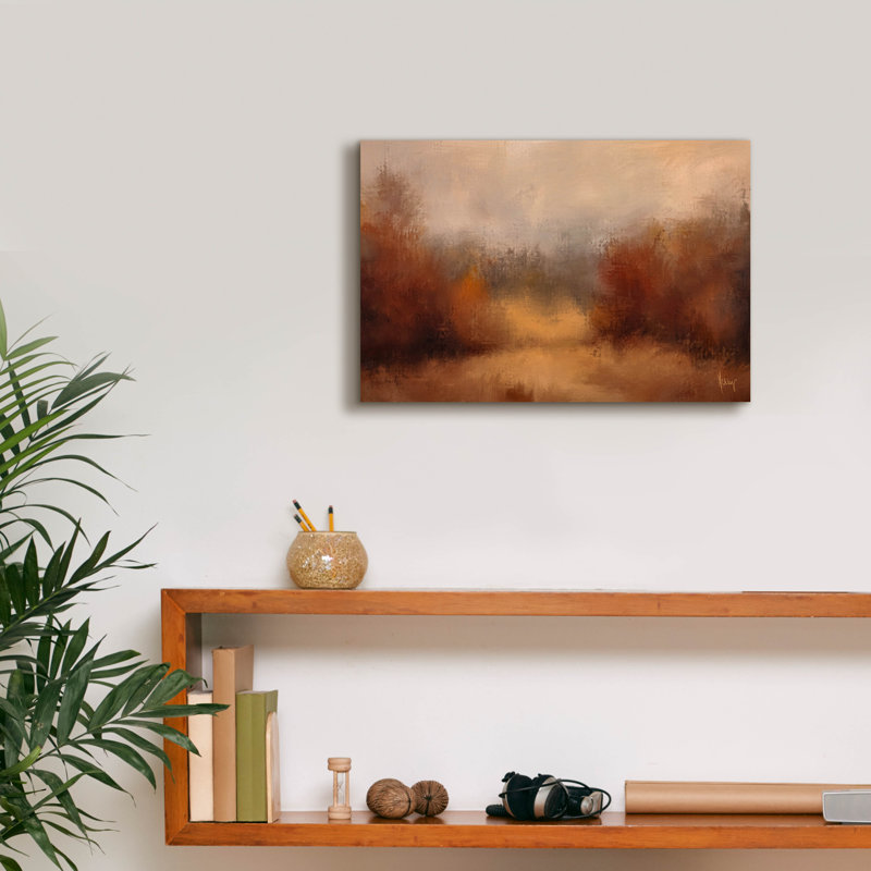 Art mural sur toile Epic Graffiti «Autumn Mist» par Ashley Bradley, H 12 po x l 18 po