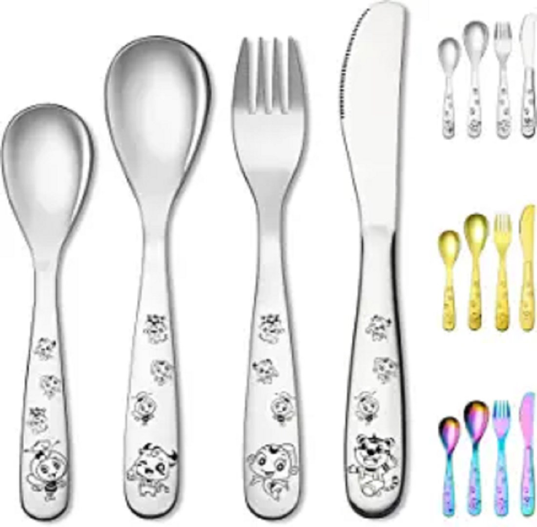 Zoomie Kids Aalayah Stainless Steel Flatware Set | Wayfair