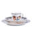 Lauda Porcelain China Dinnerware Set 5 Piece