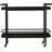 Labarbera Metal Bar Cart - Black-1743180970
