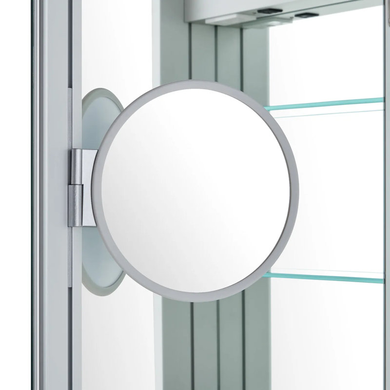 53" Seren Lighted Medicine Cabinet with Tunable LED and Wireless Speaker, 35"