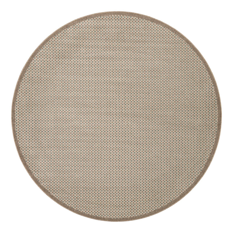 Gourlie Indoor/Outdoor Area Rug, Round 6'1"