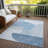 Washable Geometric Indoor / Outdoor Rug-55042695
