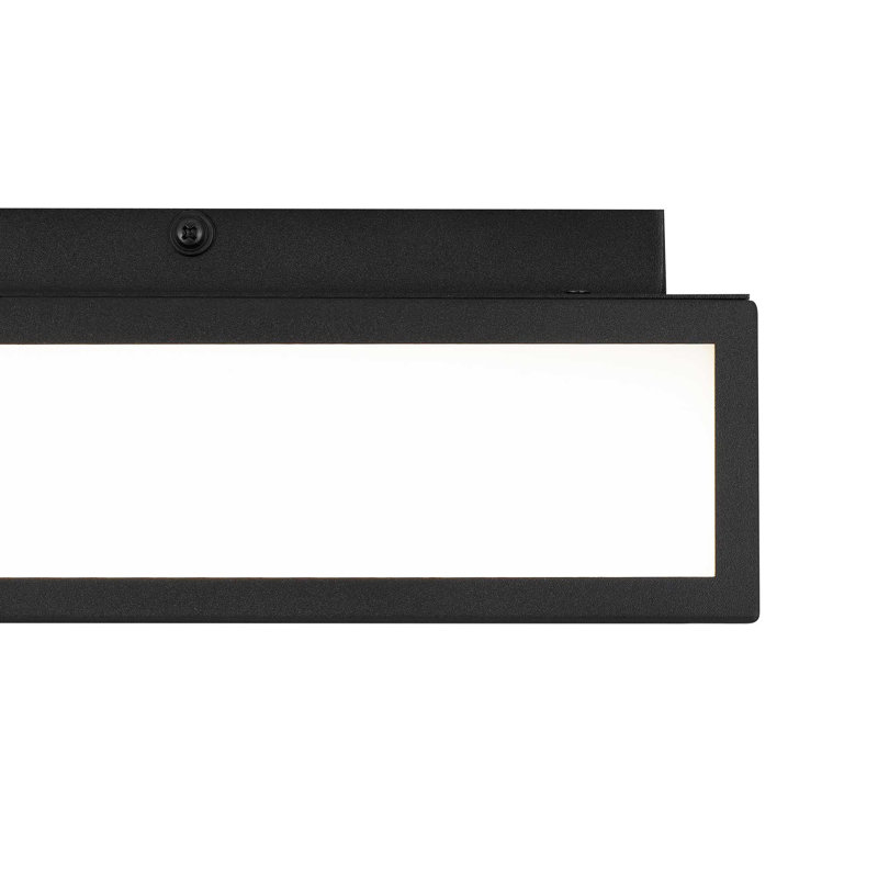 Panel Square LED Flush Mount, Classic Modern Design, 3-CCT Selectable, Dimmable, Wet Rated, Stainless Steel Frame