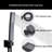 Shower Faucet Set With Rain Shower Head And Handheld Spray