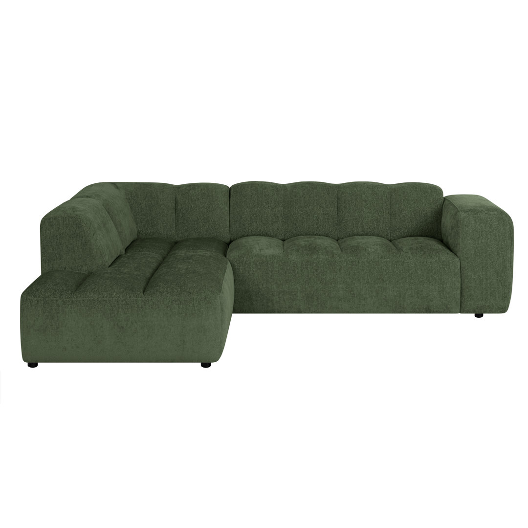 Ecksofa Amruth - mittelgroßes Sofa Element - Ottomane