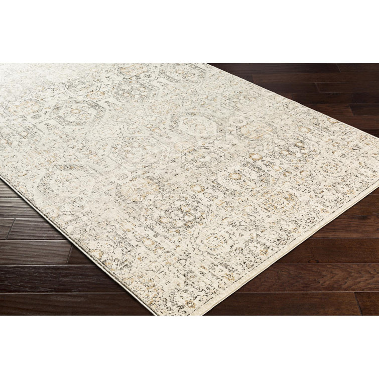 Tapis brun clair / ivoire Peek