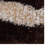 Manns Hand Tufted Shag Polyester Eco-Friendly Area Rugs - Rectangle | Ivory & Brown Color | Contemporary Design | Area rugs for living  room, bedroom-83552782