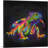 Reproduction d'art graphique sur toile Iguana-56203230