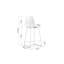 Briyan Counter Stool with Metal Frame-945797655